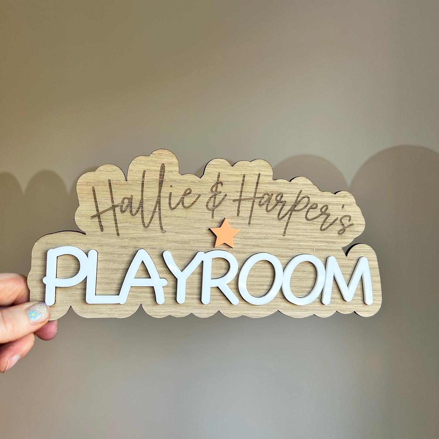 Personalised Storybook Playroom Sign | The Portal to Play