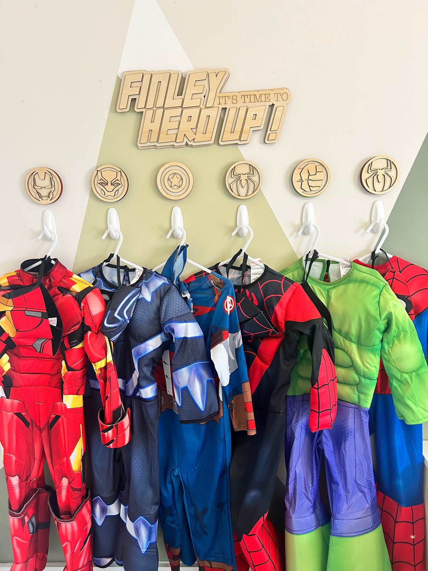 The Hero’s Gallery | Aesthetic Personalised Superhero Wooden Wall Art