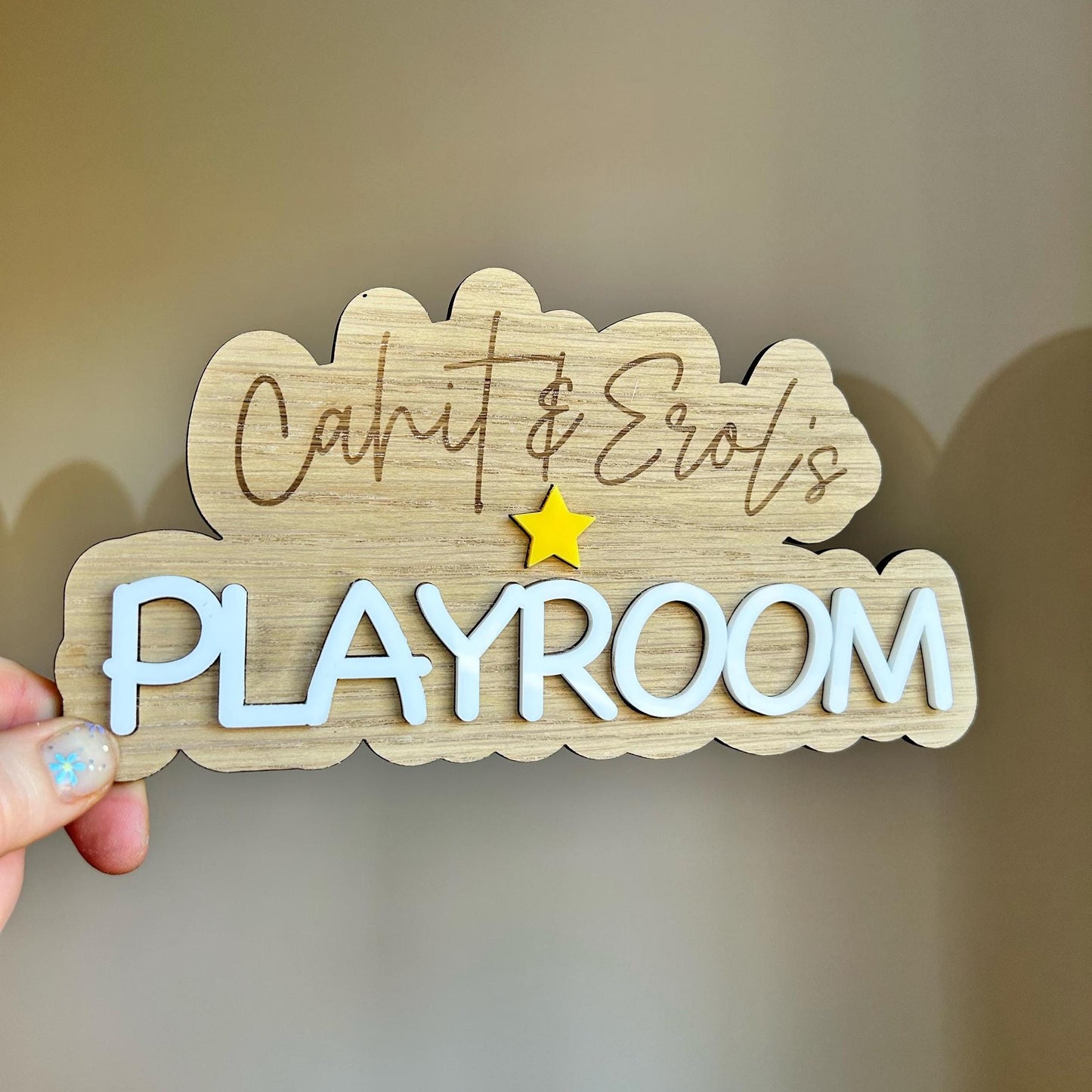 Personalised Storybook Playroom Sign | The Portal to Play